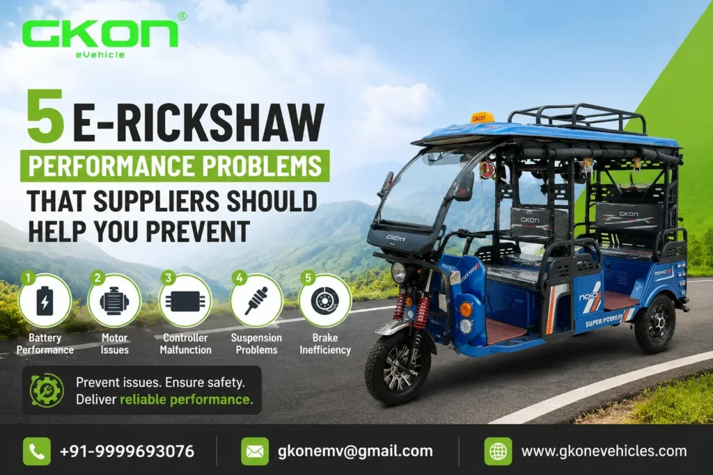E Rickshaw Suppliers in India